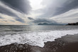 Stormy sea