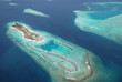 Malediven Trauminsel Wasserbungalow Insel