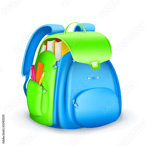 Vector: School bag School bag