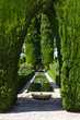 Alhambra de Granada. Lower gardens of the Generalife Alhambra de Granada. Lower gardens of the Generalife