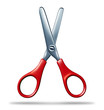 Children school scissors