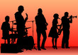 Jazz on red