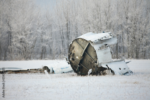 Photo: Plane wreck Plane wreck