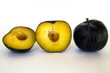 Photo: Ripe plums - clipping path included Ripe plums - clipping path included