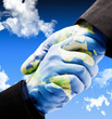 International handshake