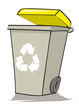 poubelle recyclage