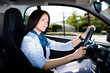 driving girl