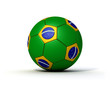 Illustration: Fußball Brasilien 2014 3D Visualisierung Fußball Brasilien 2014 3D Visualisierung