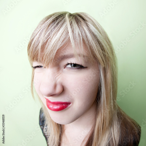 Photo: Girl with Wrinkled Nose Girl with Wrinkled Nose
