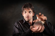 Fortuneteller With Crystal Ball Fortuneteller With Crystal Ball