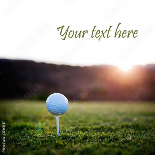 Photo: Golf ball Golf ball