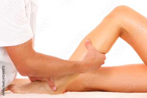 Photo: Leg massage Leg massage