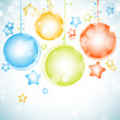 Shiny Christmas vector background