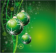 Various Christmas Balls Background with Snowflakes and stars Various Christmas Balls Background with Snowflakes and stars