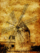 Foto: traditional windmill in palma, majorca traditional windmill in palma, majorca