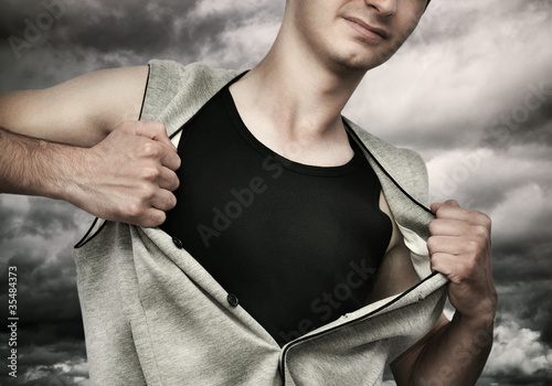 Photo: In a time of crisis a hero must rise In a time of crisis a hero must rise