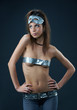 Girl in silver Girl in silver