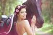 Foto: Woman and horse Woman and horse