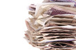 Stack of Chinese Currency