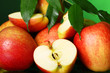 Pile of fresh and tasty apples Pile of fresh and tasty apples