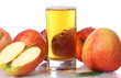 Fresh and cold apple juice Fresh and cold apple juice