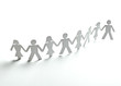 paper people cutout connection community paper people cutout connection community