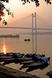 Calcutta, fiume Hoogli Calcutta, fiume Hoogli