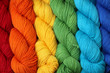 Bunte Wolle