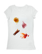 ketchup chocolate coffee wine food stains on a t shirt