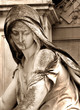 Foto: Detail einer Statue, Zentralfriedhof, Wien Detail einer Statue, Zentralfriedhof, Wien