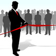 Ribbon cutting