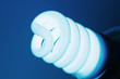 Photo: Fluorescent light bulb Fluorescent light bulb