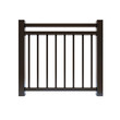 Black metal design railing Black metal design railing