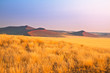 Sonnenaufgang im Namib Naukluft Park
