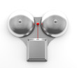 Metallic secure bell