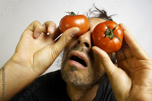 Foto: Tomaten vor den Augen - Angst Tomaten vor den Augen - Angst