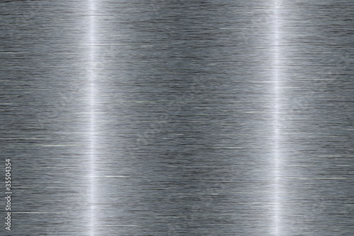 Illustration: Glossy brilliant metal surface close up Glossy brilliant metal surface close up