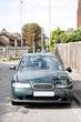 Crashed car