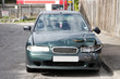 Crashed car