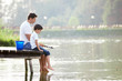 Family fishing