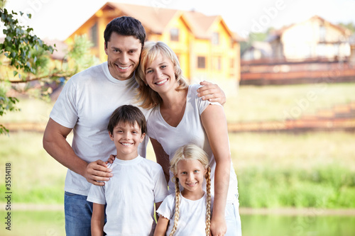 Photo: Smiling family Smiling family