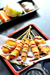 Traditional yakitori chicken stand in Tokyo Traditional yakitori chicken stand in Tokyo