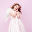 Portrait of  cute little Angel