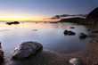 Sunrise above the sea