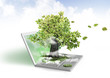 Green energy from laptop