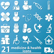 Vektor: Medizin und Gesundheit - Icons Medizin und Gesundheit - Icons