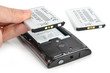 Smart phone and batteries