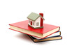 little house and books