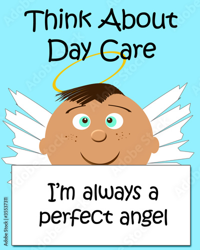 Illustration: daycare for angels daycare for angels