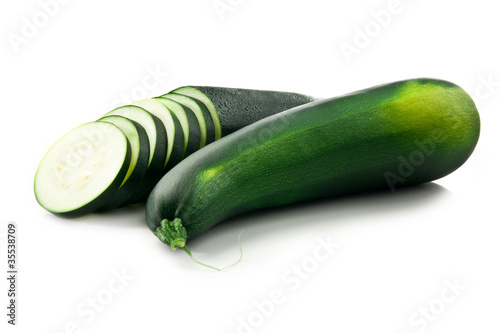 Photo: sliced zucchini sliced zucchini